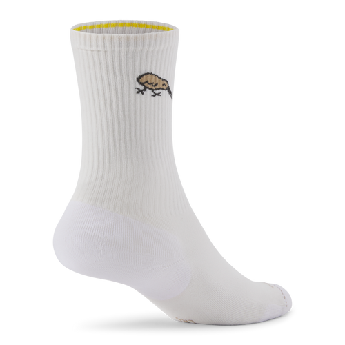 Anytime Crew Sock - Blizzard/Rugged Beige (Natural Black) - Kiwi Bird – Everyday