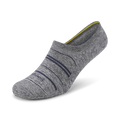 Anytime No Show Sock - Natural Grey Heather/Deep Navy