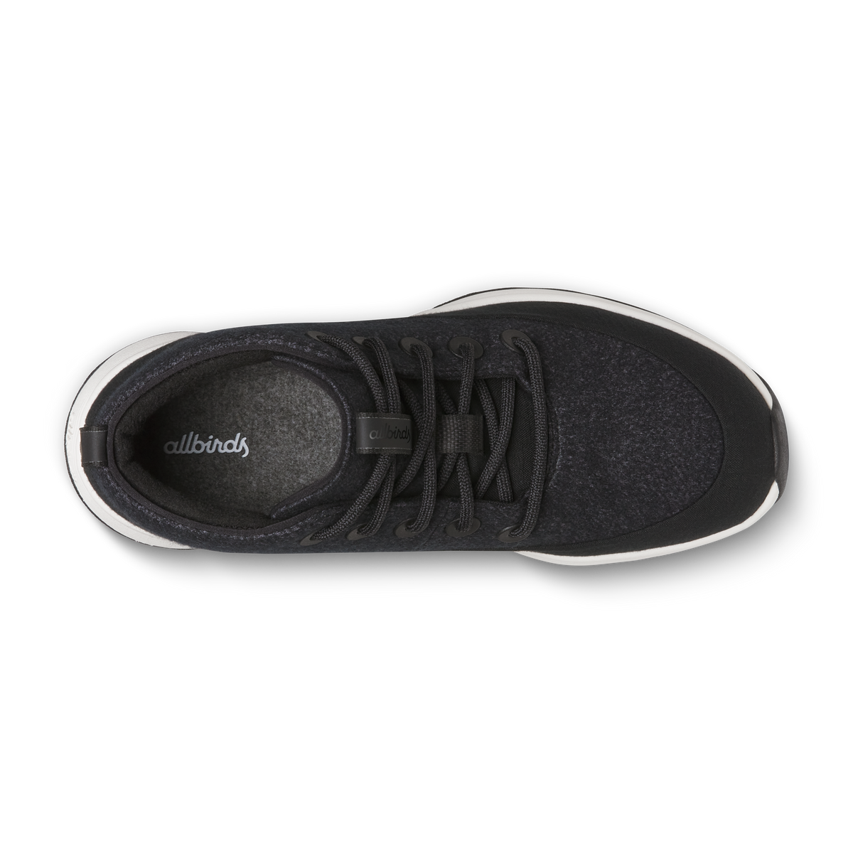 Women's Wool Runner NZ Mid Waterproof - Natural Black (Natural White Sole)