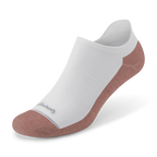 Anytime Ankle Sock - Blizzard/Sienna Blush