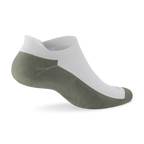Anytime Ankle Sock - Blizzard/Thunder Green