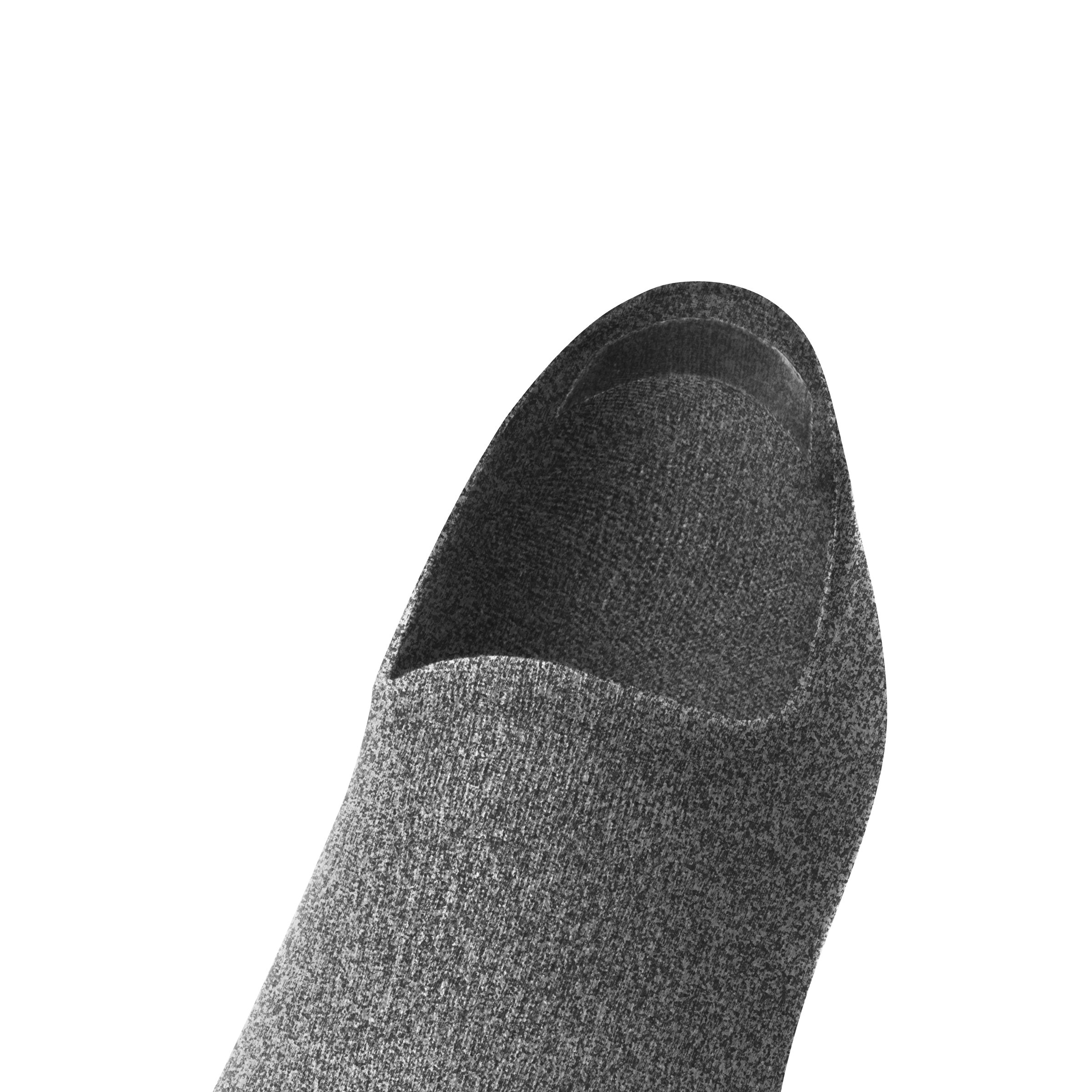 Anytime No Show Heel Grip Sock - Natural Grey Heather – Everyday